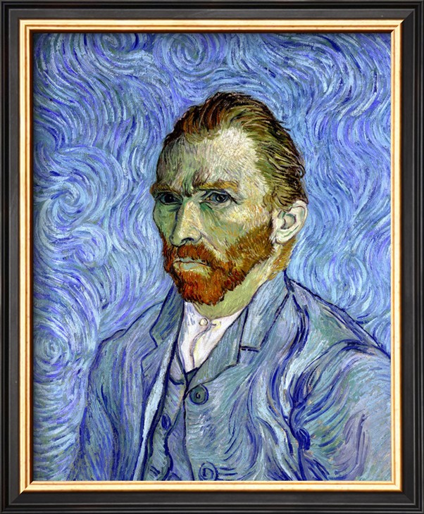 Self Portrait, C.1890 By Vincent Van Gogh